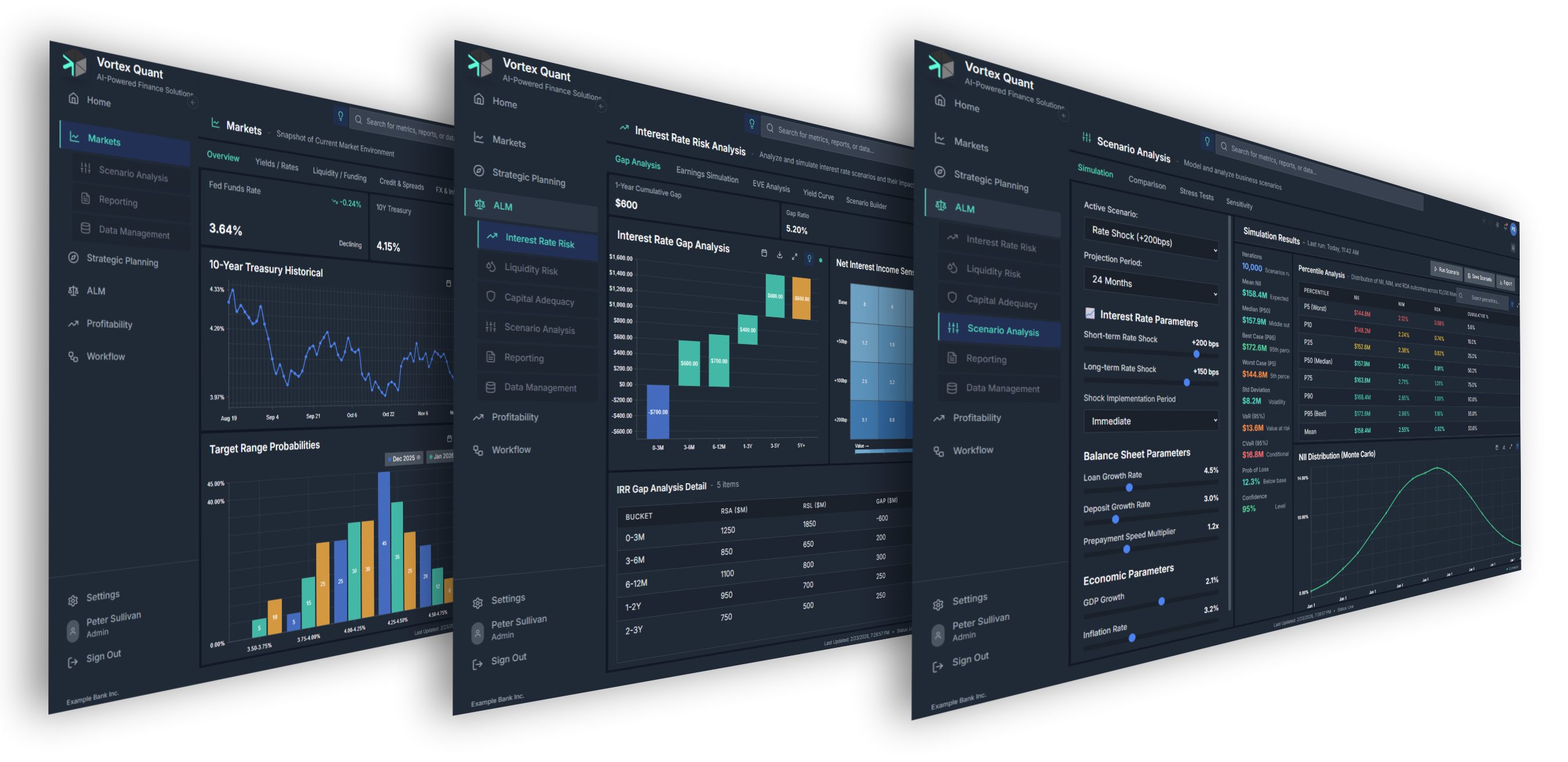 Application screenshots